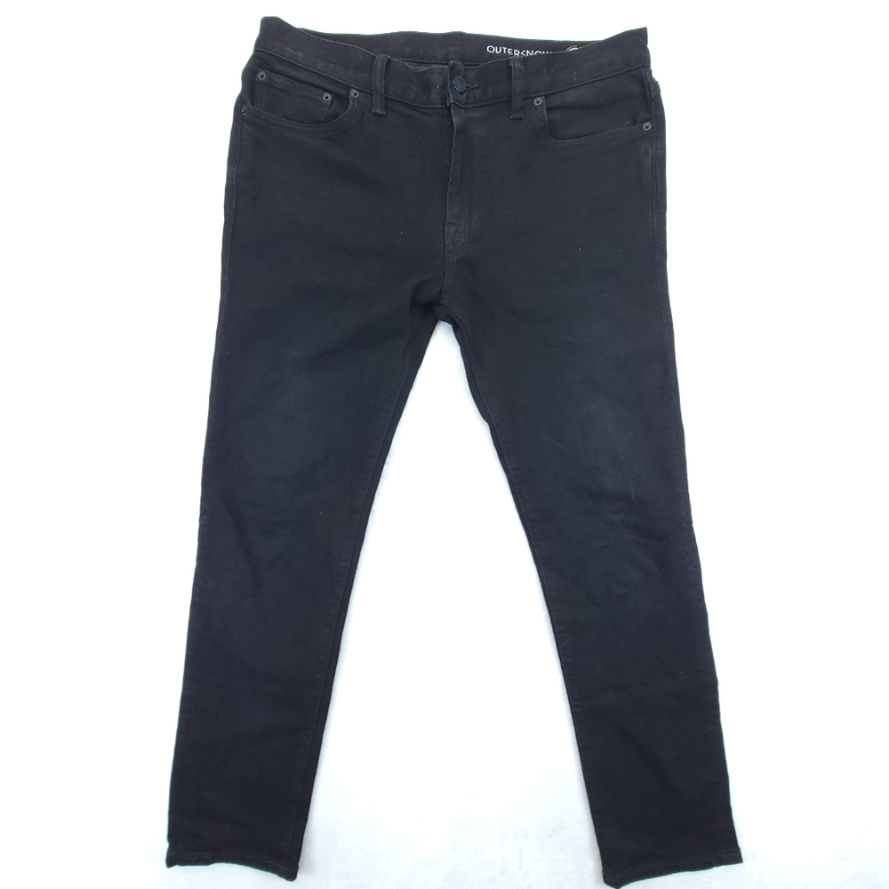 Outerknown Men's Slim Jeans Black